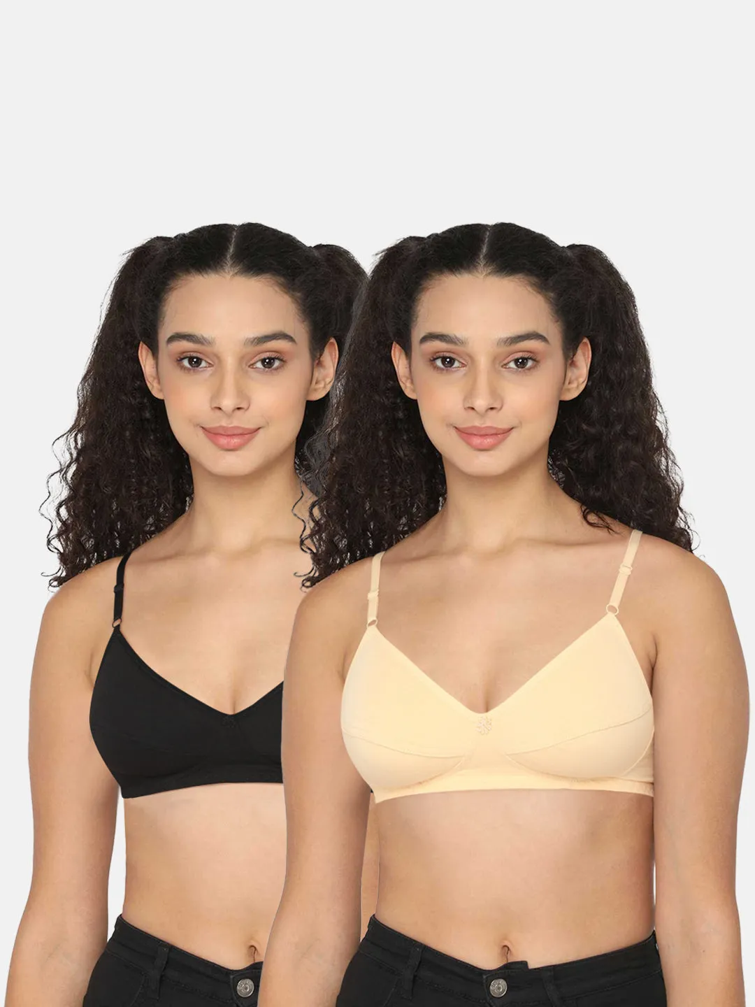 Naidu Hall Knitwear-Bra Special Combo Pack - Glori - C01