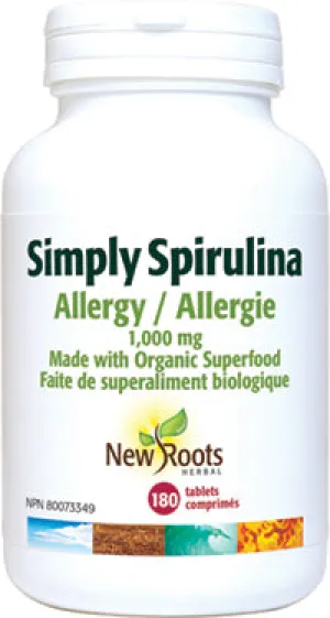 New Roots - Simply Spirulina (1000mg)