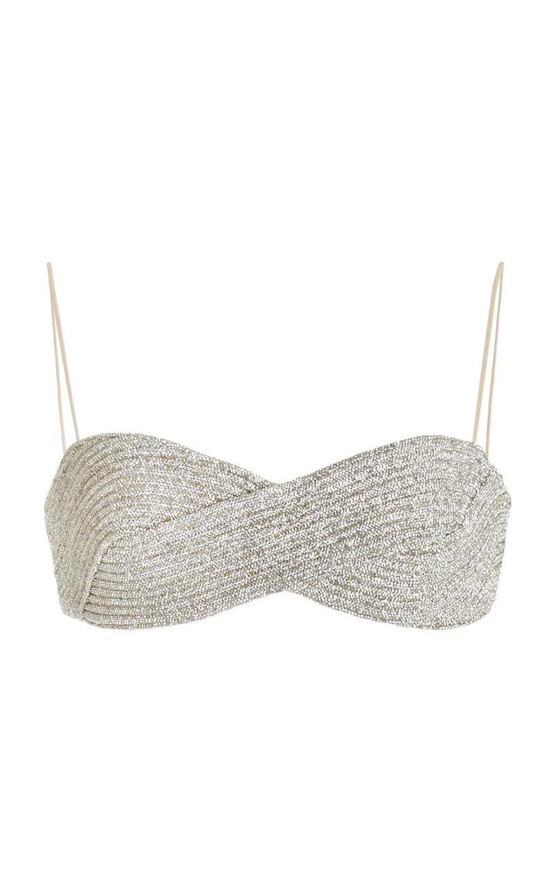 NUÉ Studio Eternity Silk Bra Top