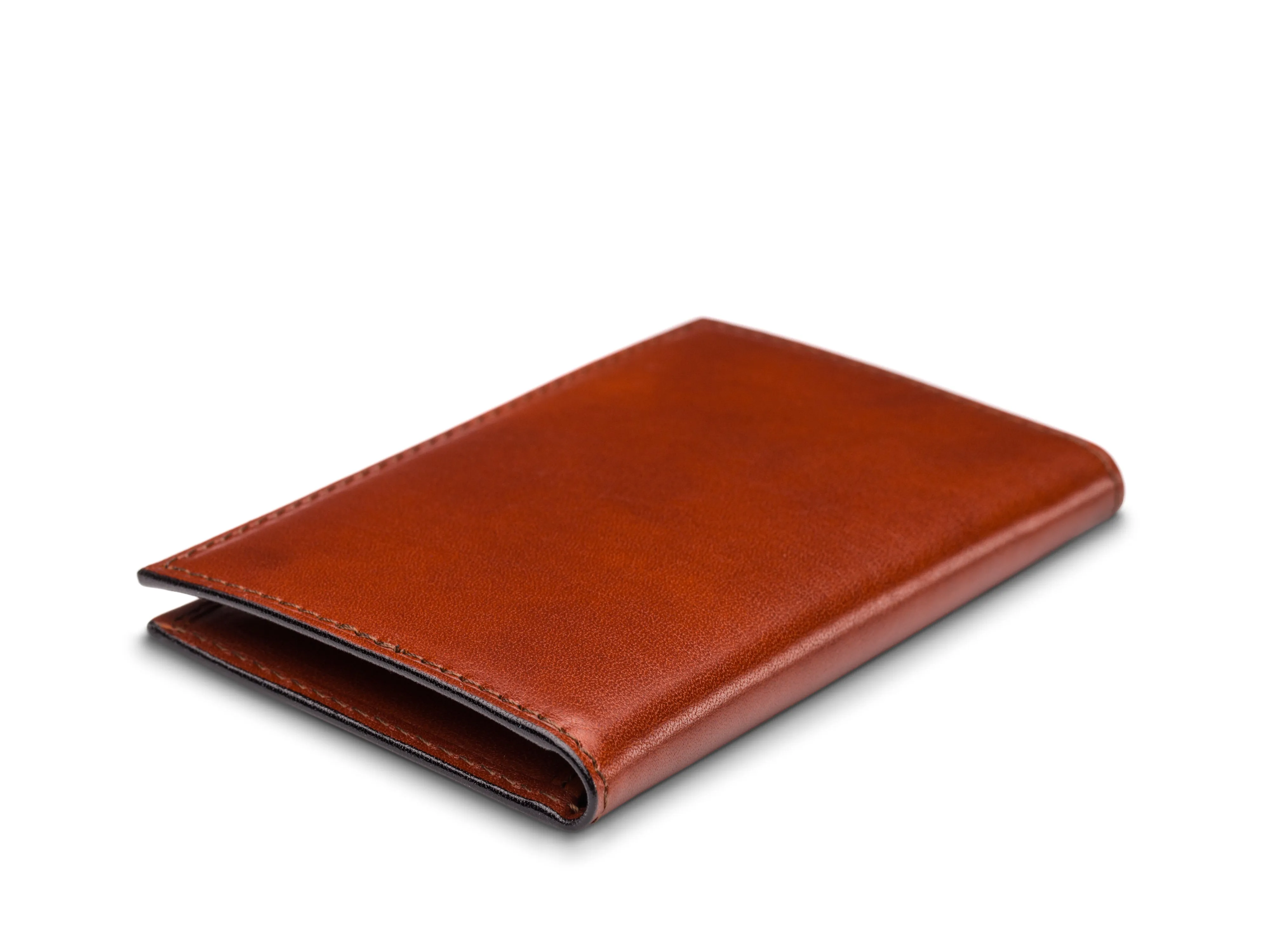 Old Leather 8 Pocket Credit Card Case