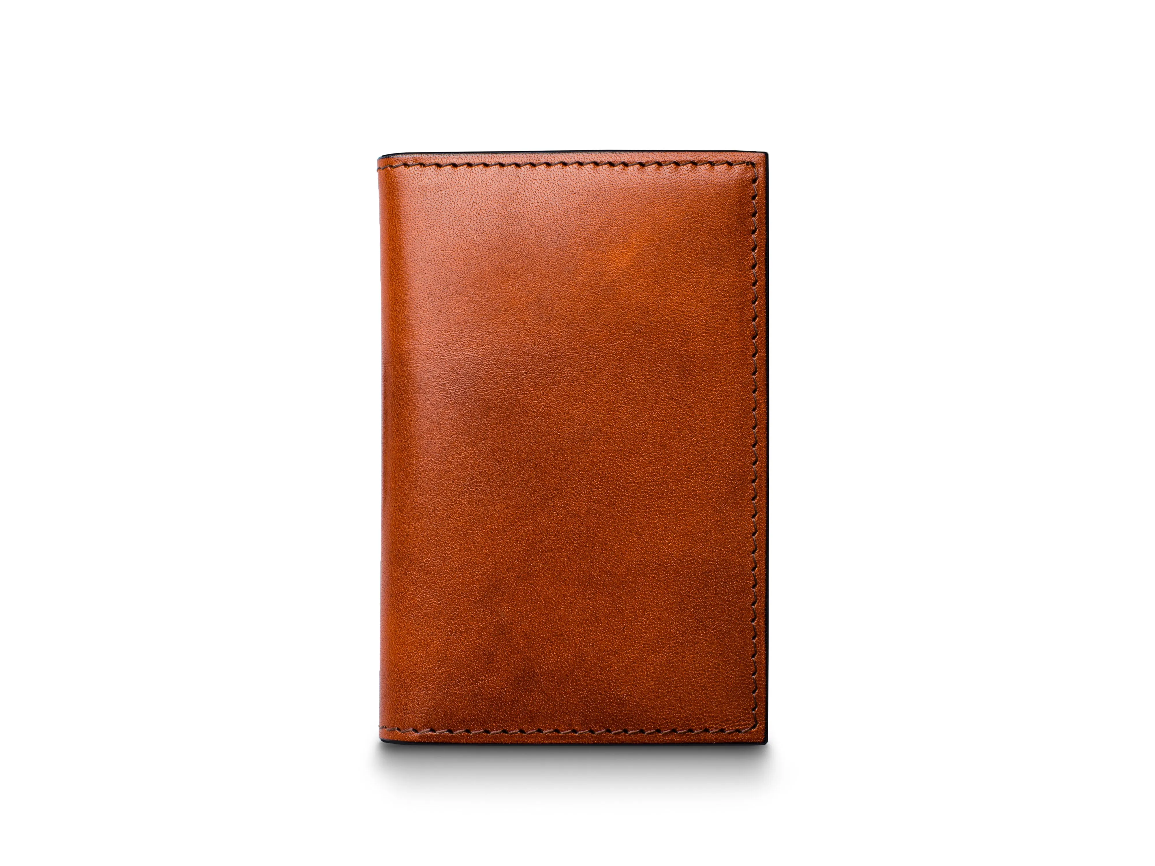 Old Leather 8 Pocket Credit Card Case