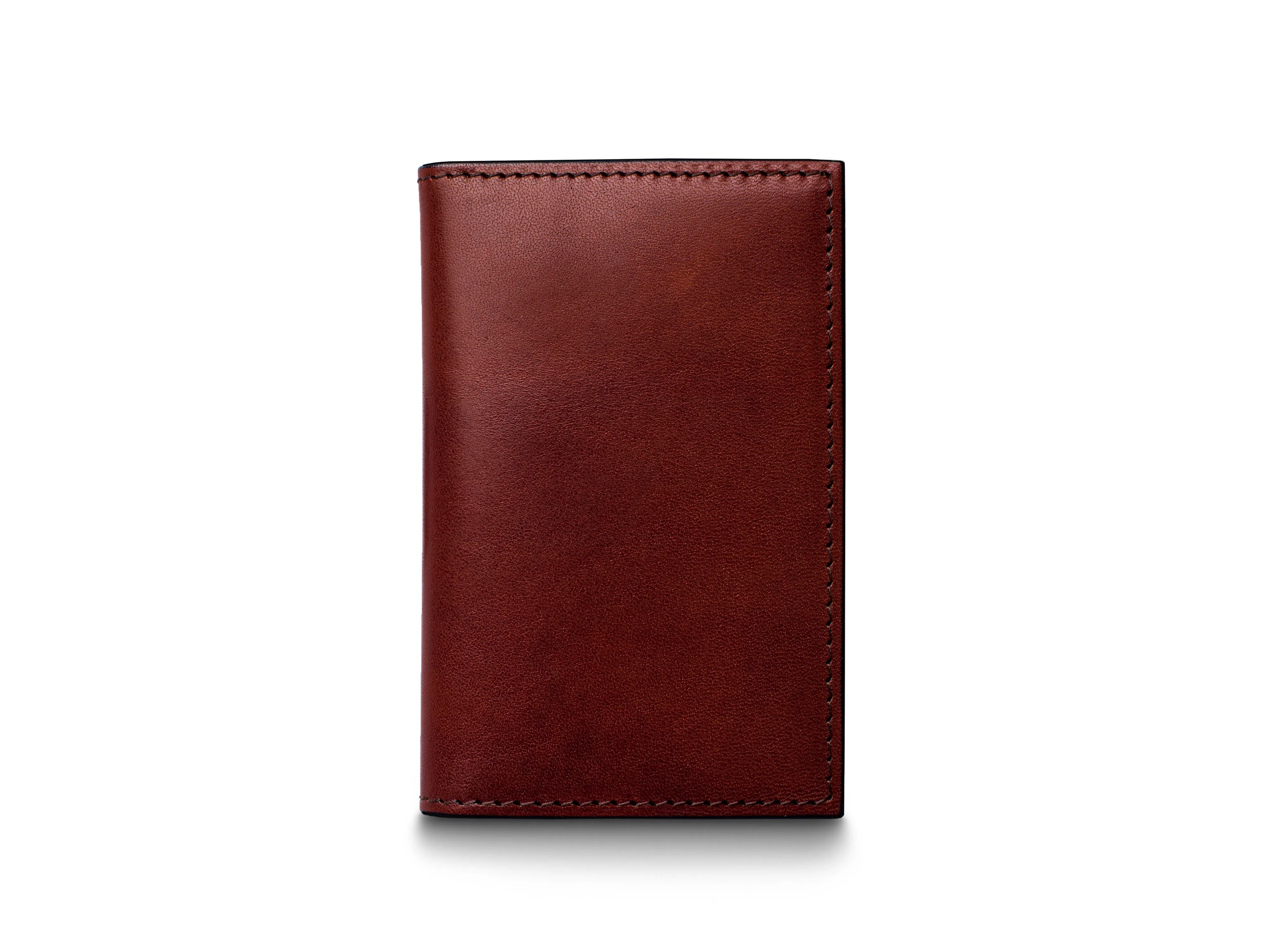 Old Leather 8 Pocket Credit Card Case