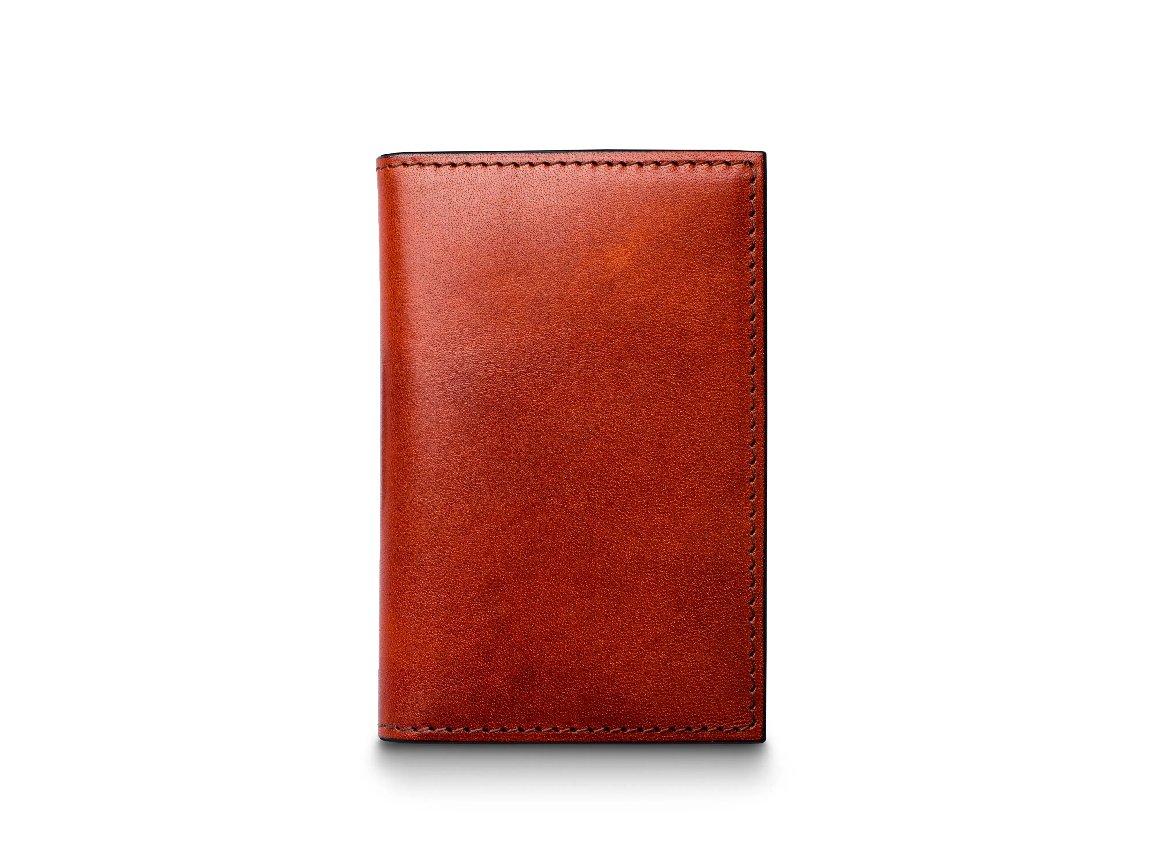 Old Leather 8 Pocket Credit Card Case