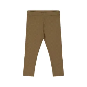 organic cotton modal legging | creme caramel