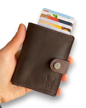 Orlando - Genuine Leather Pop-Up RFID Premium Cardholder
