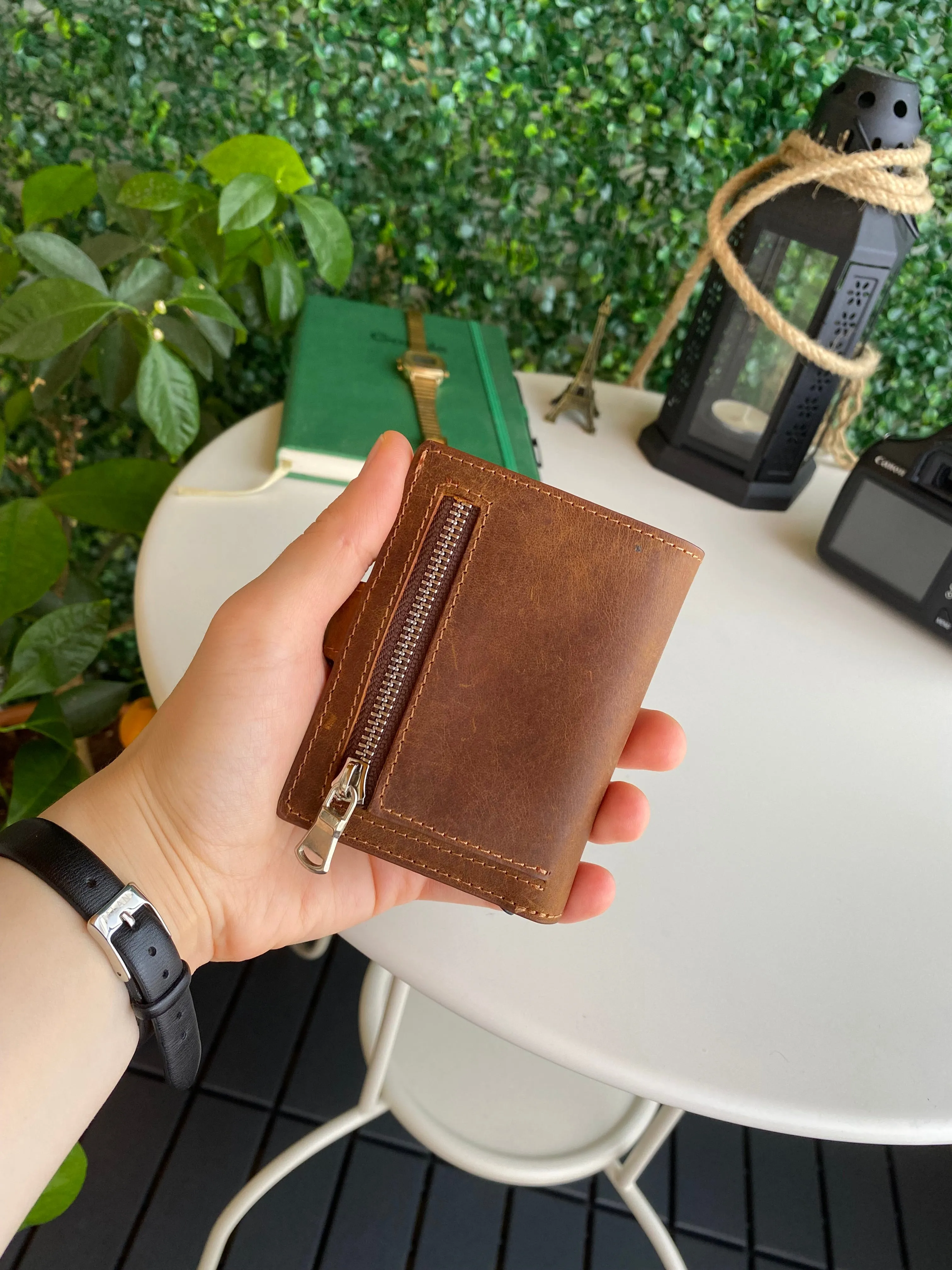 Orlando - Genuine Leather Pop-Up RFID Premium Cardholder