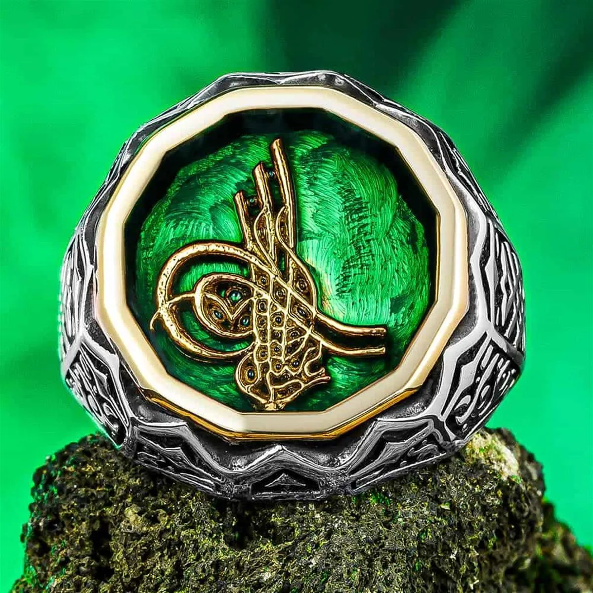 Ottoman Empire Suleiman the Magnificent Silver Ring