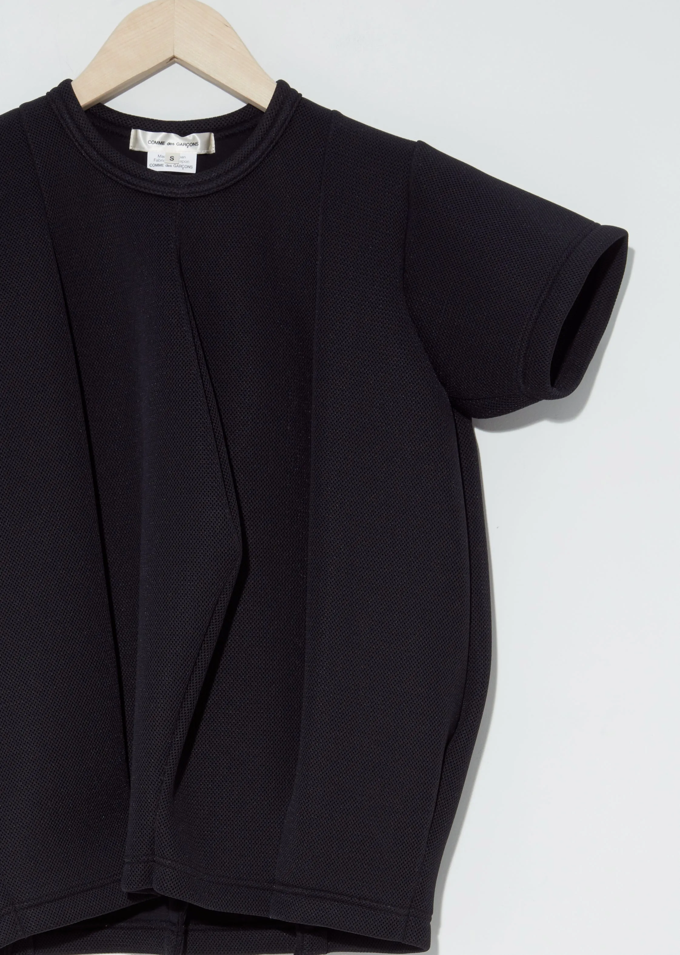 Paneled Mesh Tee