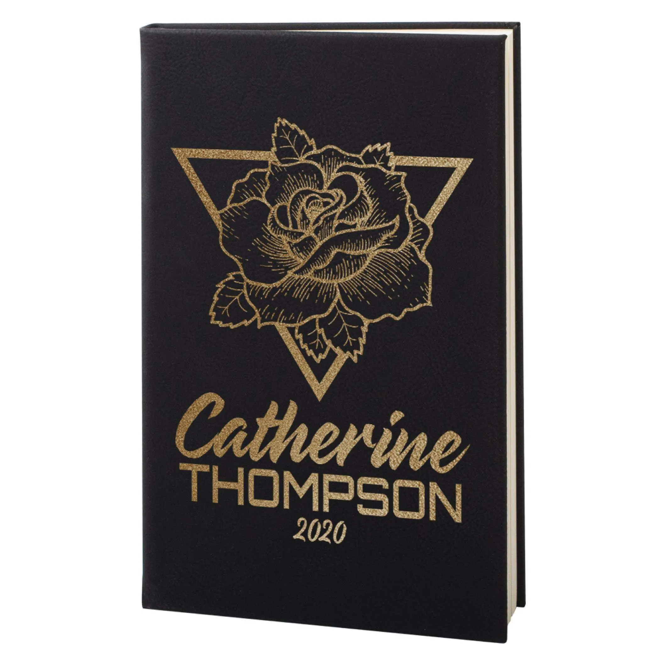 Personalized Notebook - Custom Leather Notebook, Gift for Her