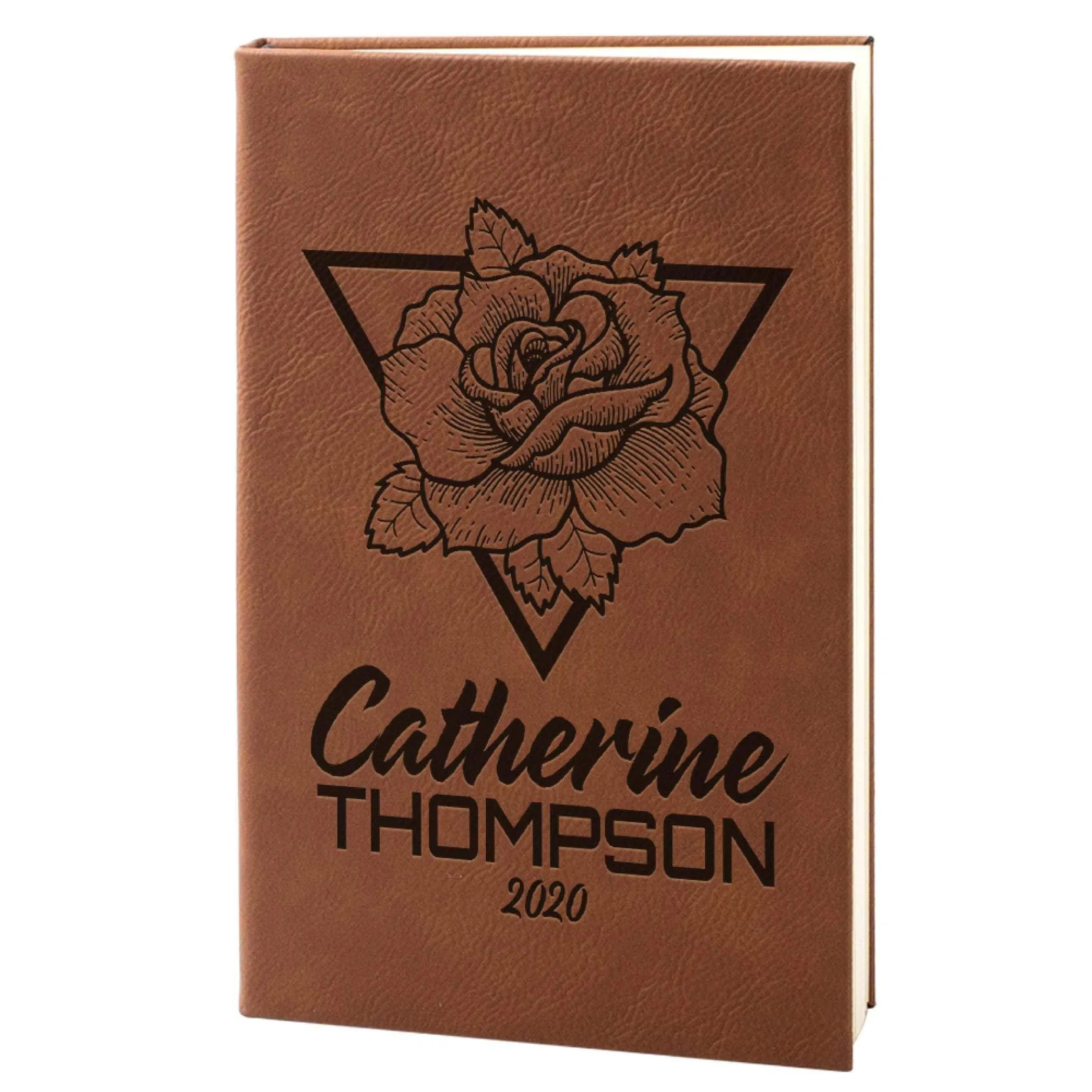 Personalized Notebook - Custom Leather Notebook, Gift for Her