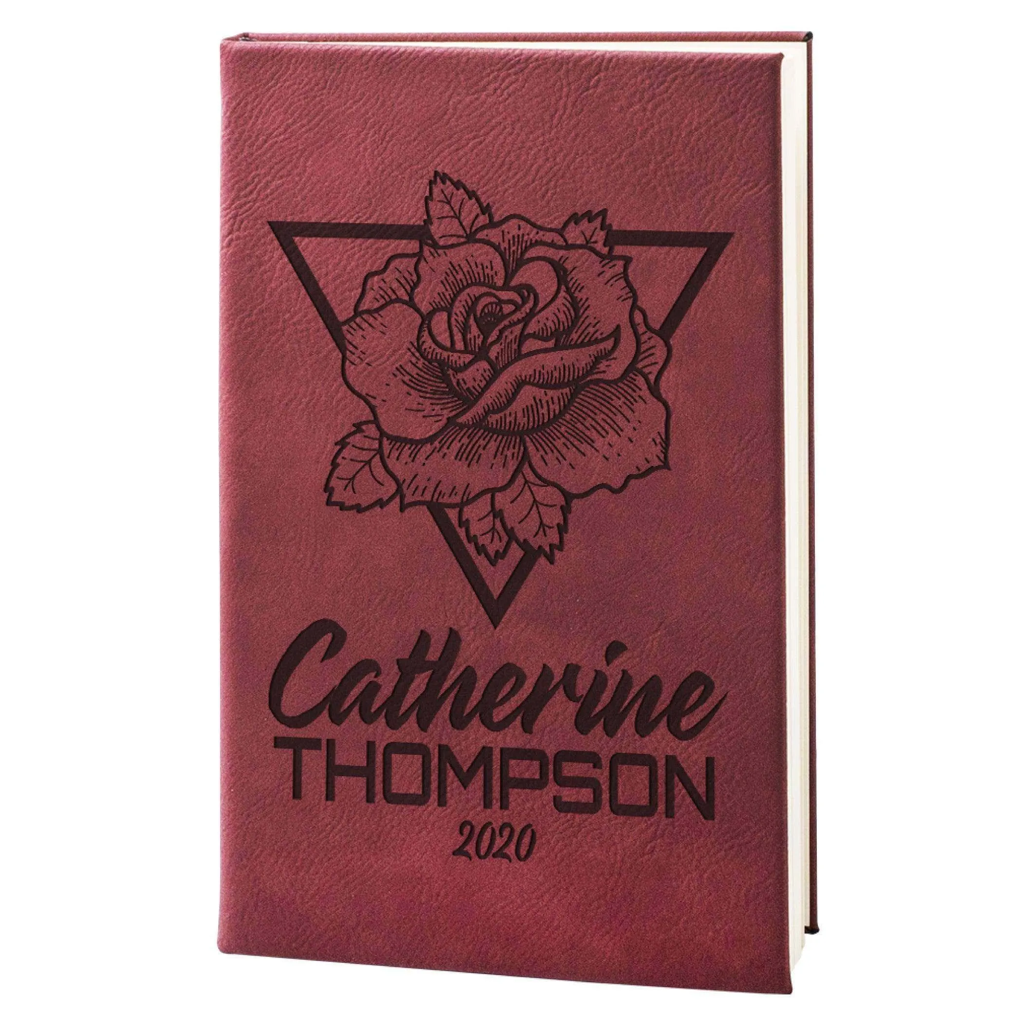 Personalized Notebook - Custom Leather Notebook, Gift for Her