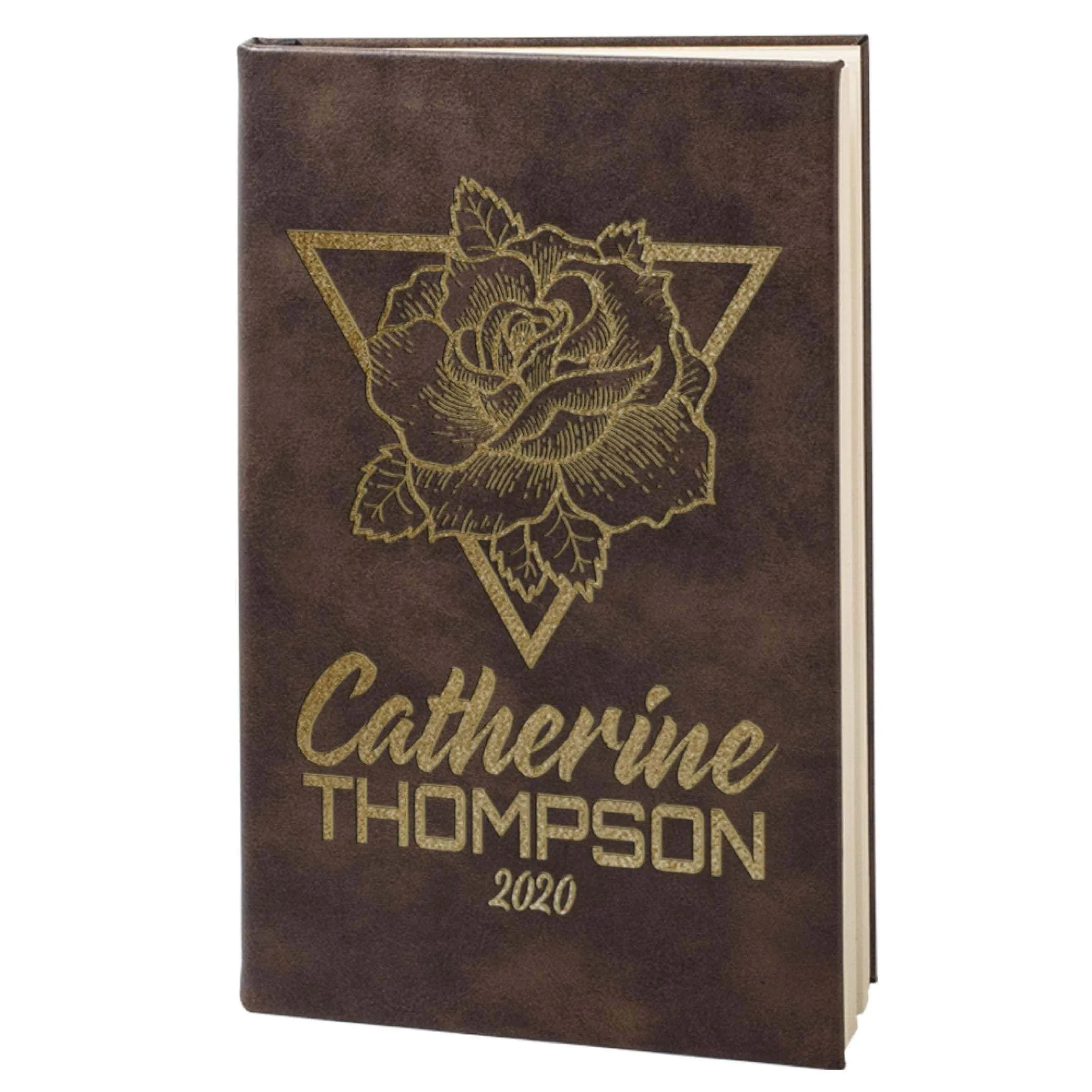 Personalized Notebook - Custom Leather Notebook, Gift for Her