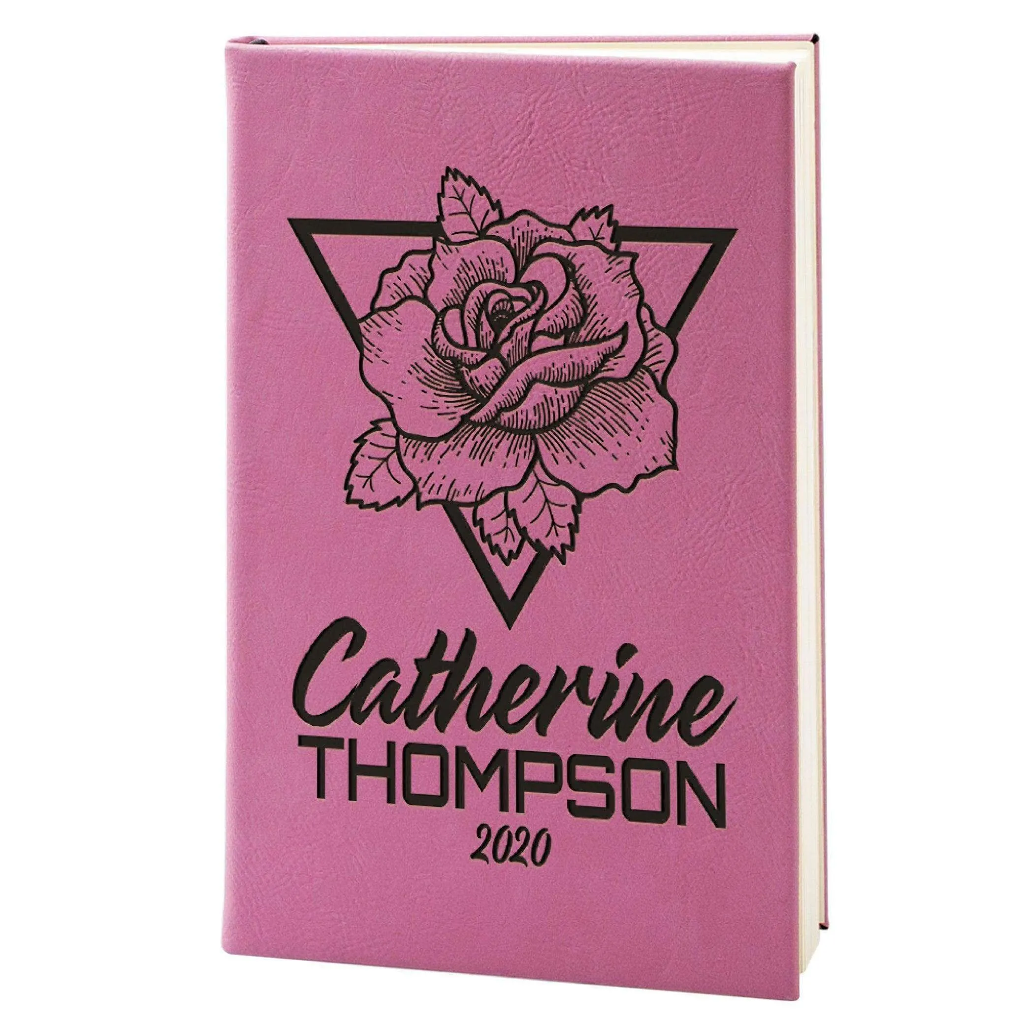 Personalized Notebook - Custom Leather Notebook, Gift for Her