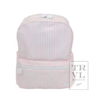 Pink Pimlico Stripe Mini Backer Backpack