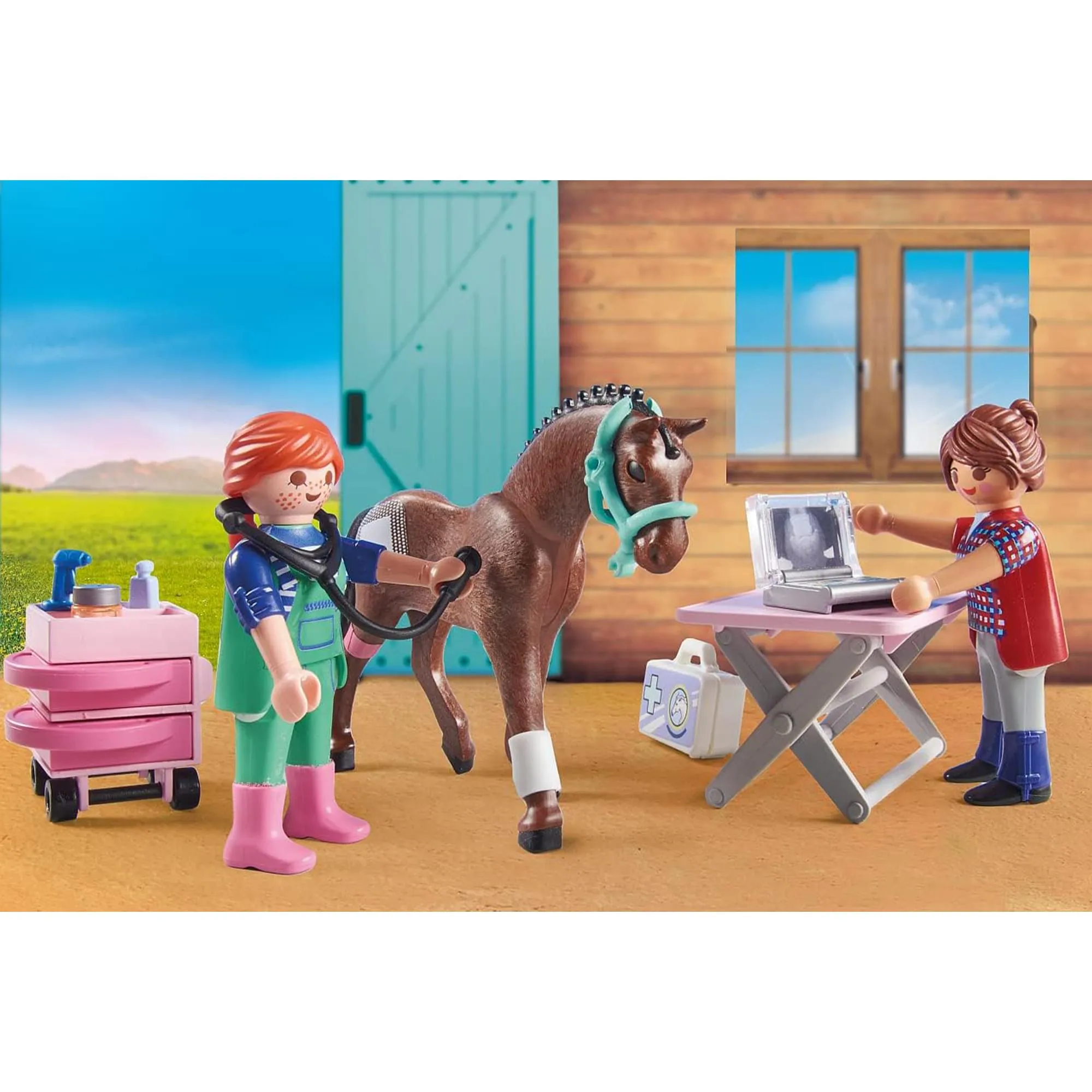 Playmobil 71241 Country Horse Veterinarian Building Set