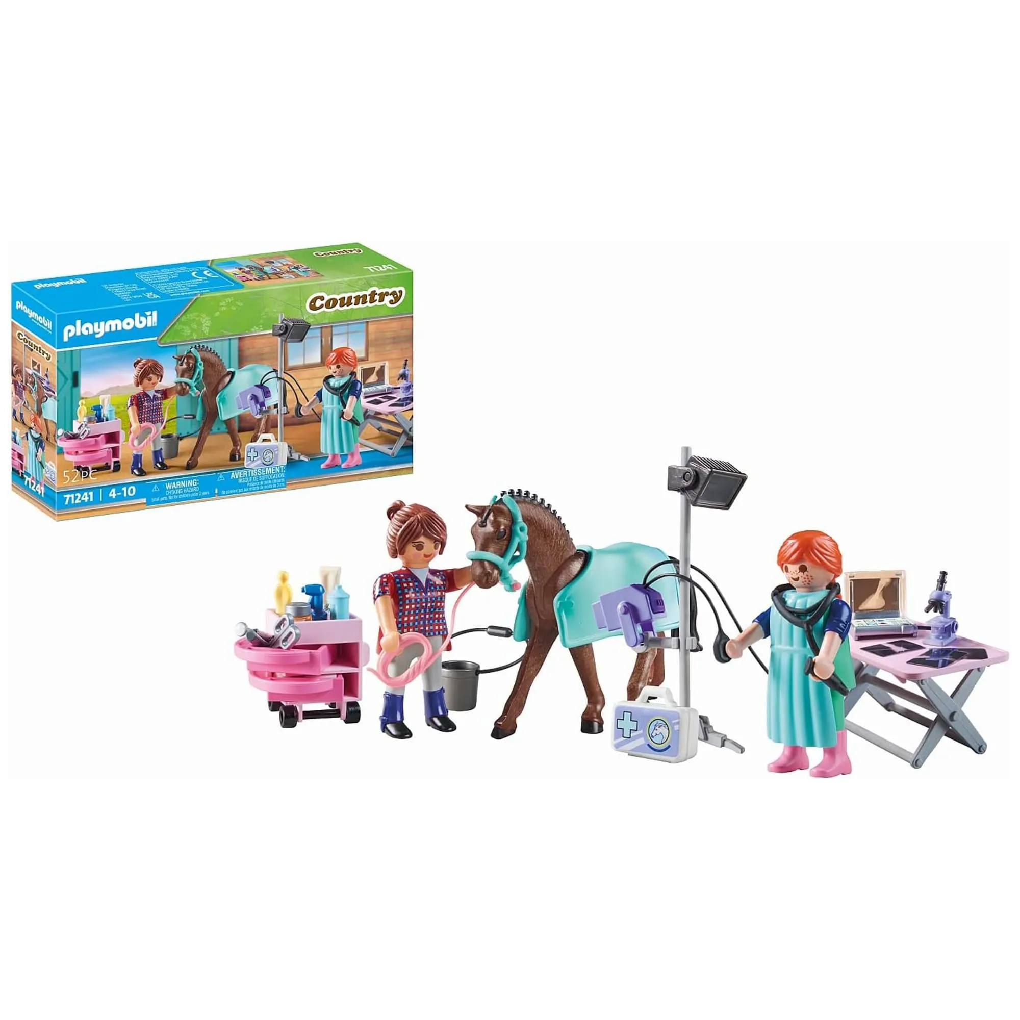 Playmobil 71241 Country Horse Veterinarian Building Set