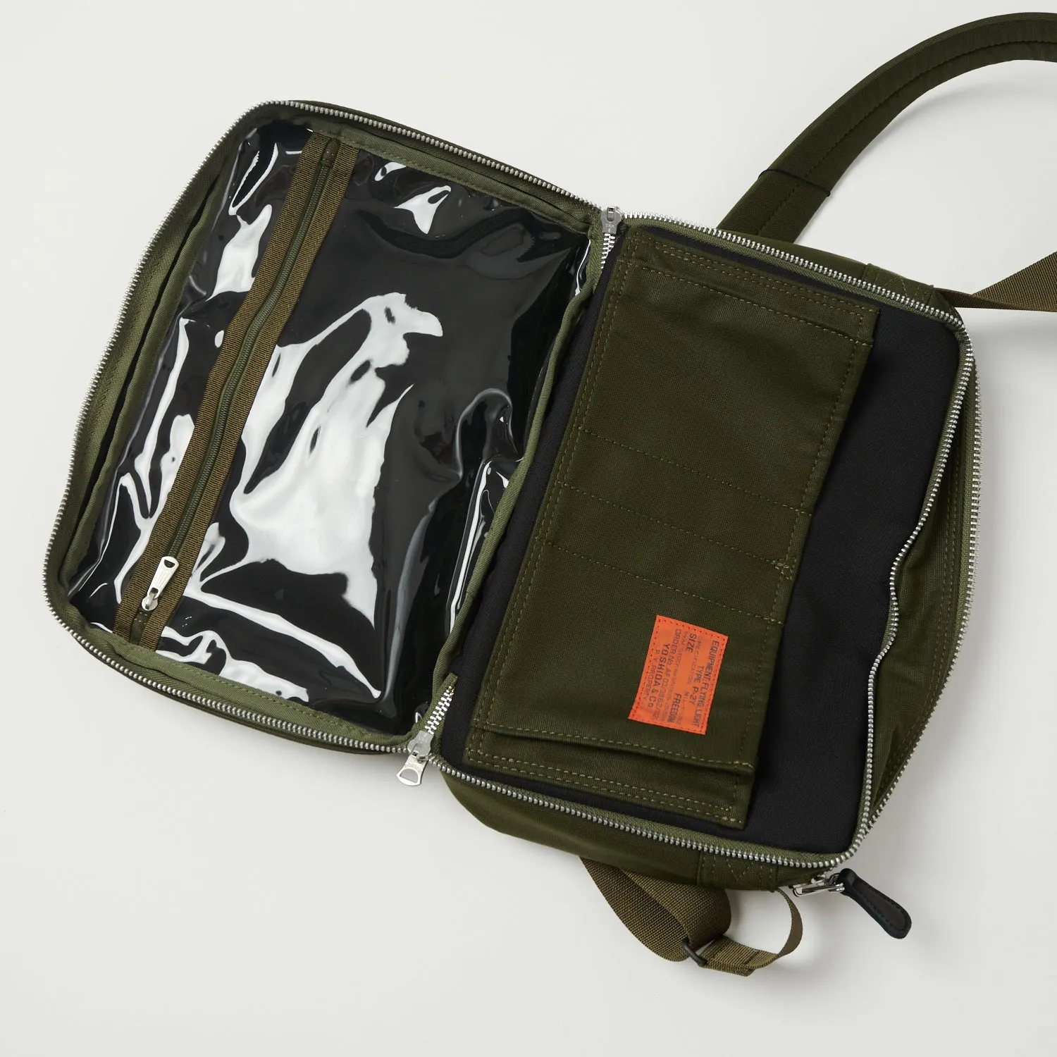 Porter-Yoshida & Co. Flying Ace Shoulder Bag - Olive Drab