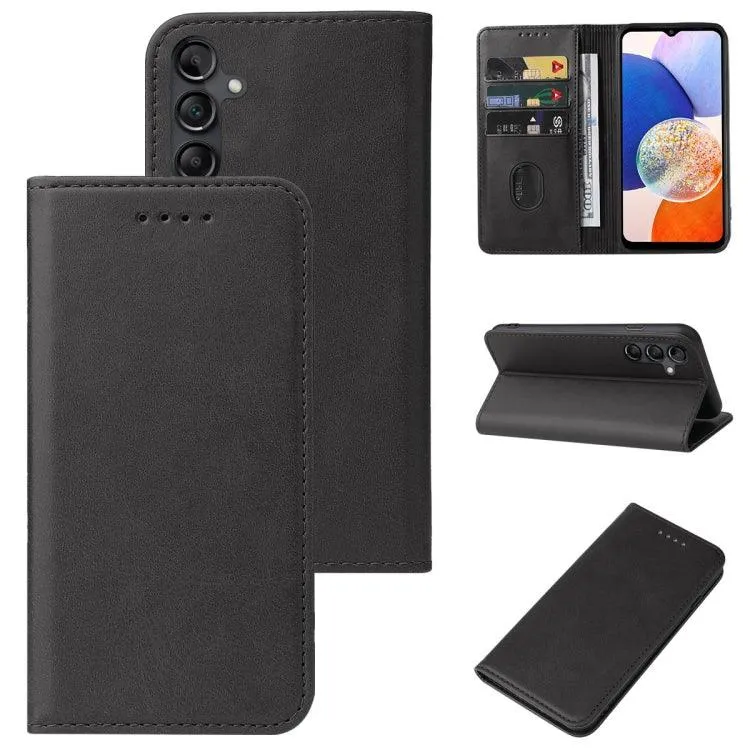 Premium Magnetic Leather Wallet Case for Samsung Galaxy S24  5G