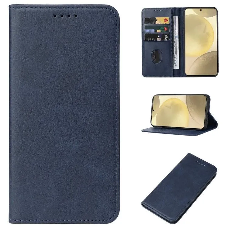 Premium Magnetic Leather Wallet Case for Samsung Galaxy S24  5G