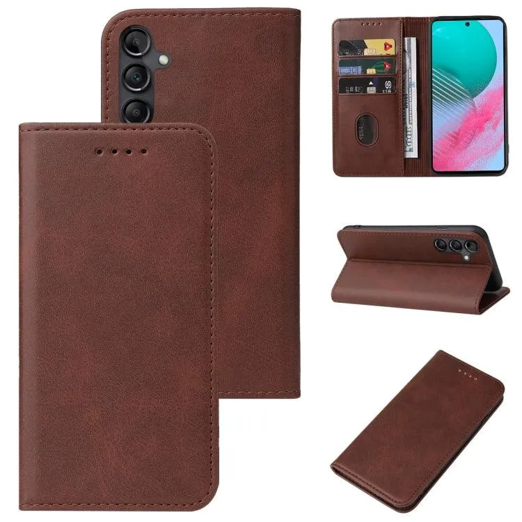 Premium Magnetic Leather Wallet Case for Samsung Galaxy S24  5G
