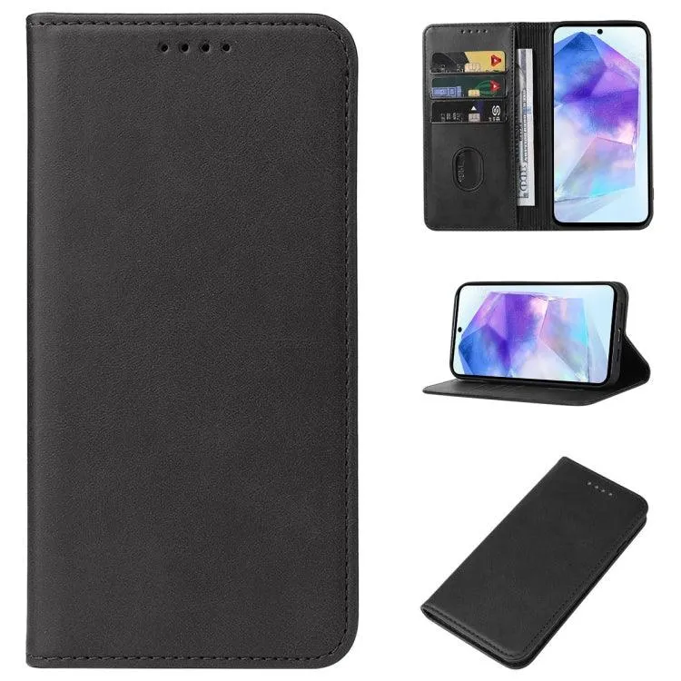 Premium Magnetic Leather Wallet Case for Samsung Galaxy S24  5G