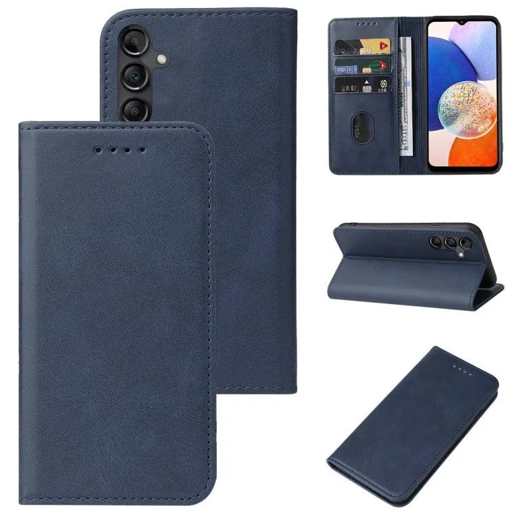 Premium Magnetic Leather Wallet Case for Samsung Galaxy S24  5G
