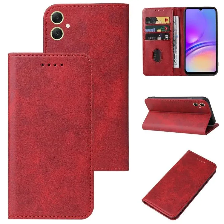 Premium Magnetic Leather Wallet Case for Samsung Galaxy S24  5G