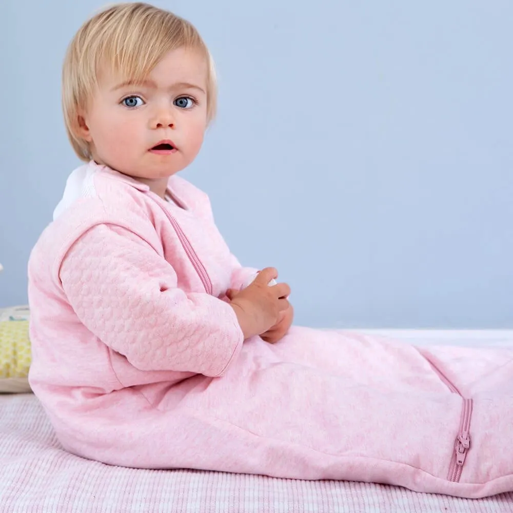 Purflo Removable Sleeves 2.5 Tog Sleeping Bag - Shell Pink