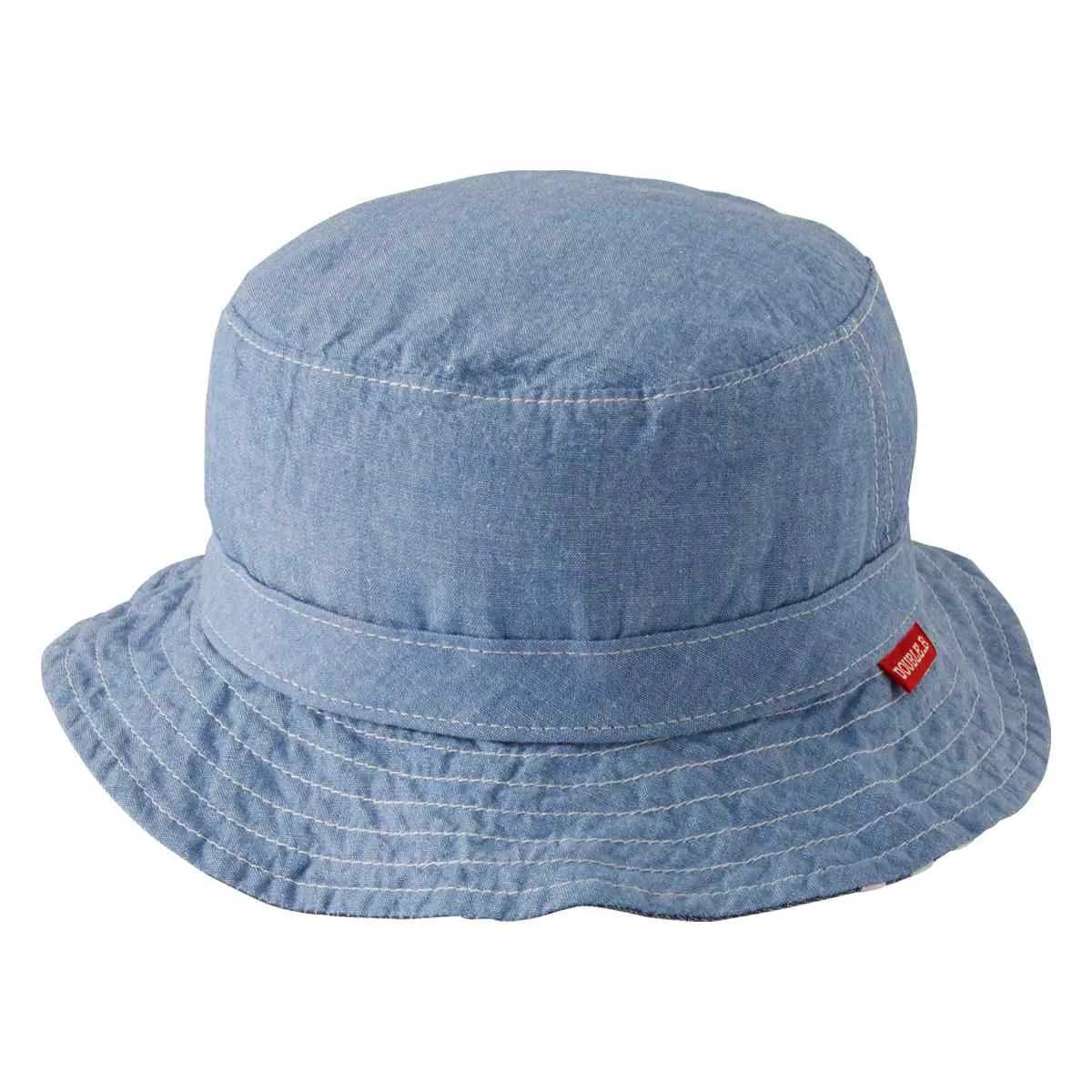 Reversible Patchwork Bucket Hat (UV Protection)