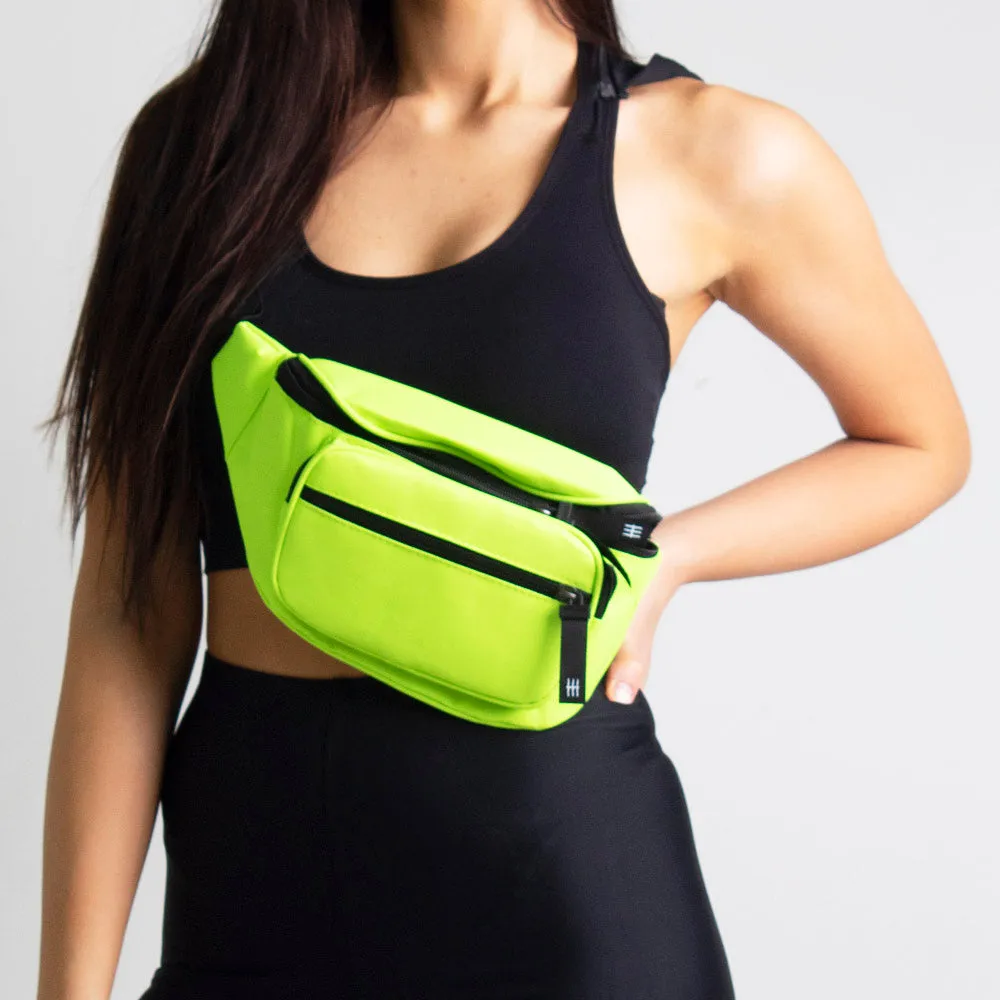 Runner Island Neon Yellow Fanny Pack Waist Bag