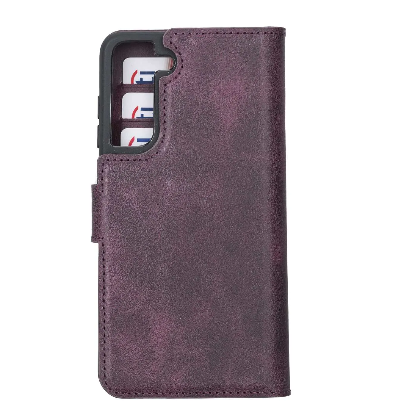 Samsung Galaxy S21FE Magnetic Detachable Leather Wallet Case