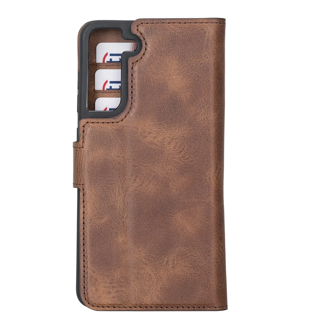 Samsung Galaxy S21FE Magnetic Detachable Leather Wallet Case