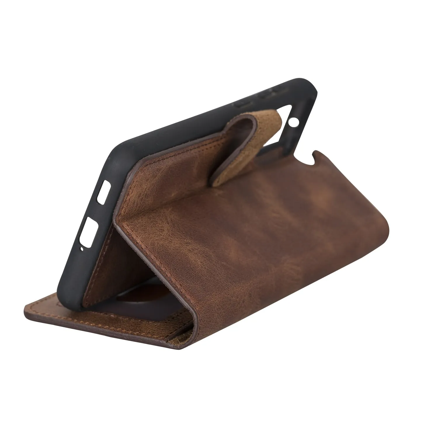 Samsung Galaxy S21FE Magnetic Detachable Leather Wallet Case