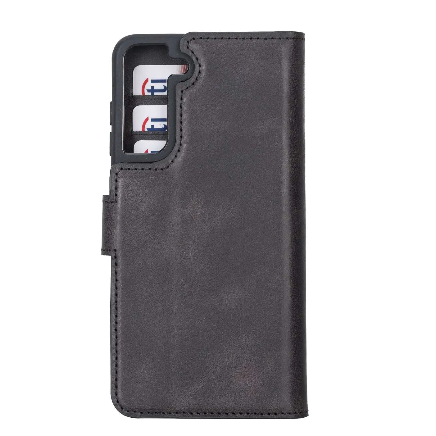 Samsung Galaxy S21FE Magnetic Detachable Leather Wallet Case