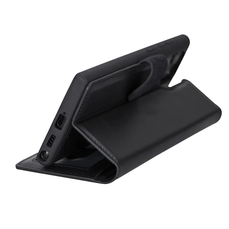 Samsung Galaxy S22 Ultra Magnetic Detachable Leather Wallet Case