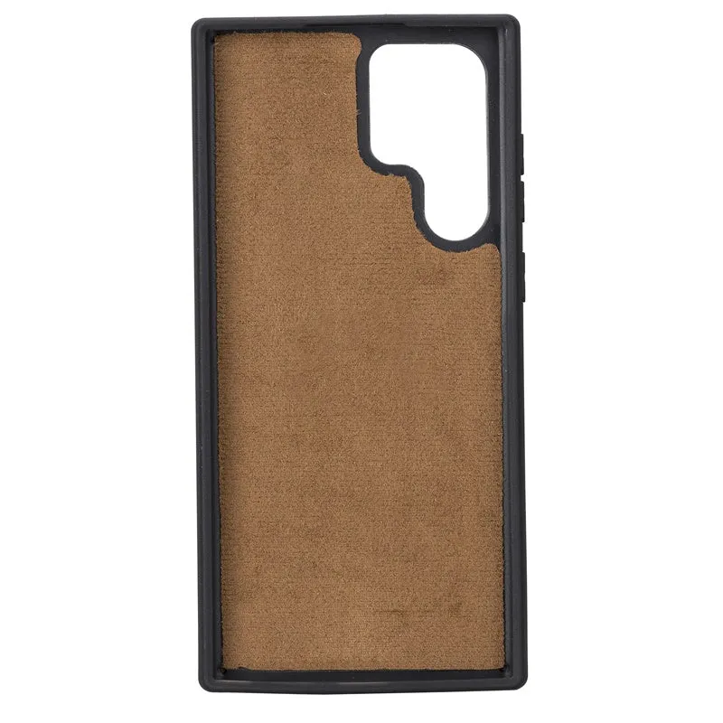 Samsung Galaxy S22 Ultra Magnetic Detachable Leather Wallet Case