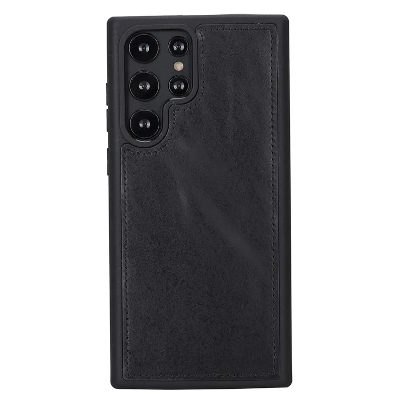 Samsung Galaxy S22 Ultra Magnetic Detachable Leather Wallet Case