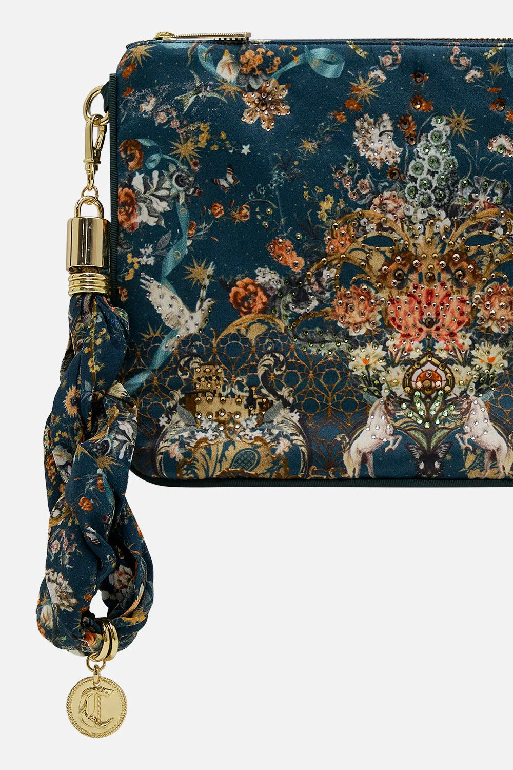 SCARF CLUTCH SHE WHO WEARS THE CROWN