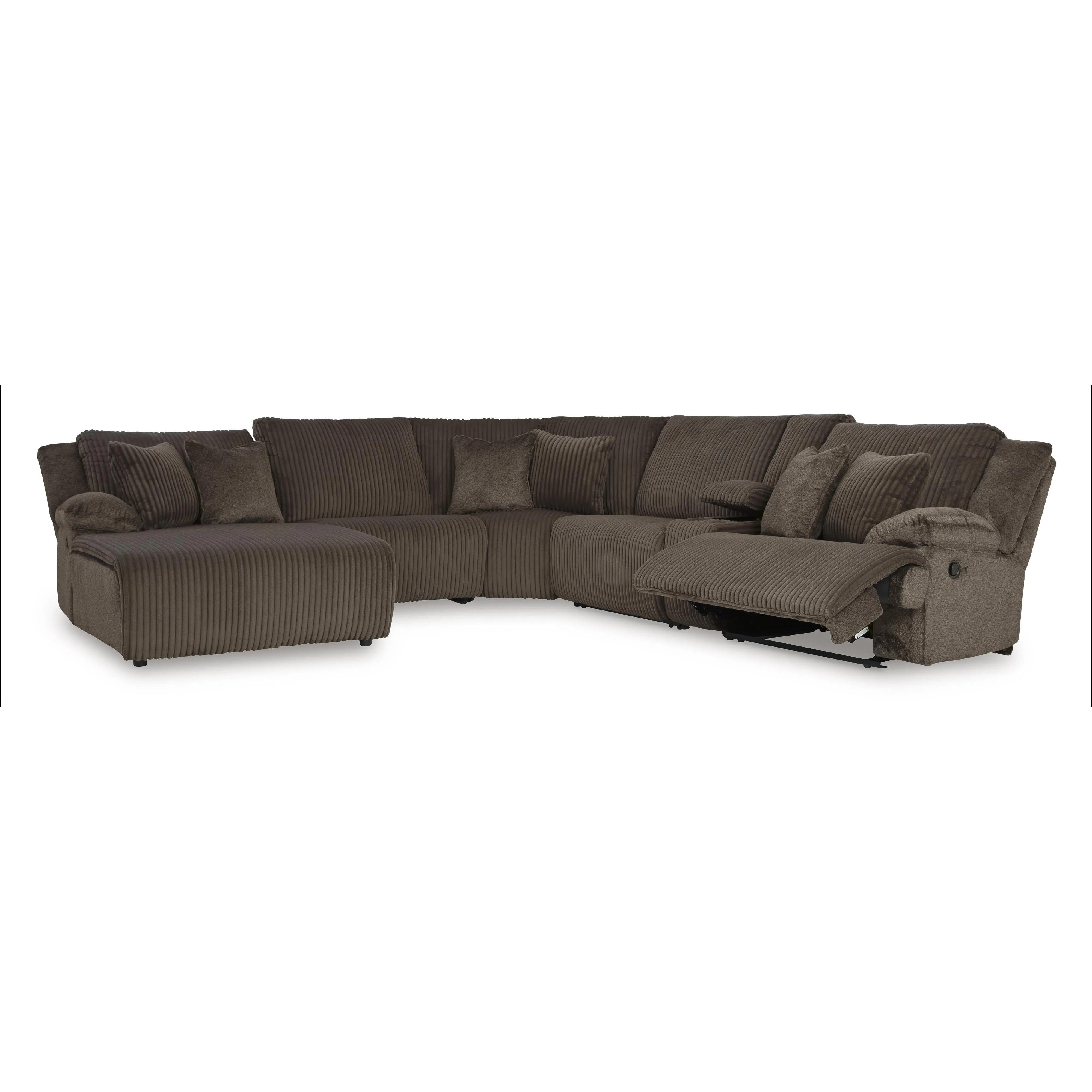 Signature Design by Ashley Top Tier Reclining Fabric 6 pc Sectional 9270505C/9270546C/9270577C/9270519C/9270557C/9270541C