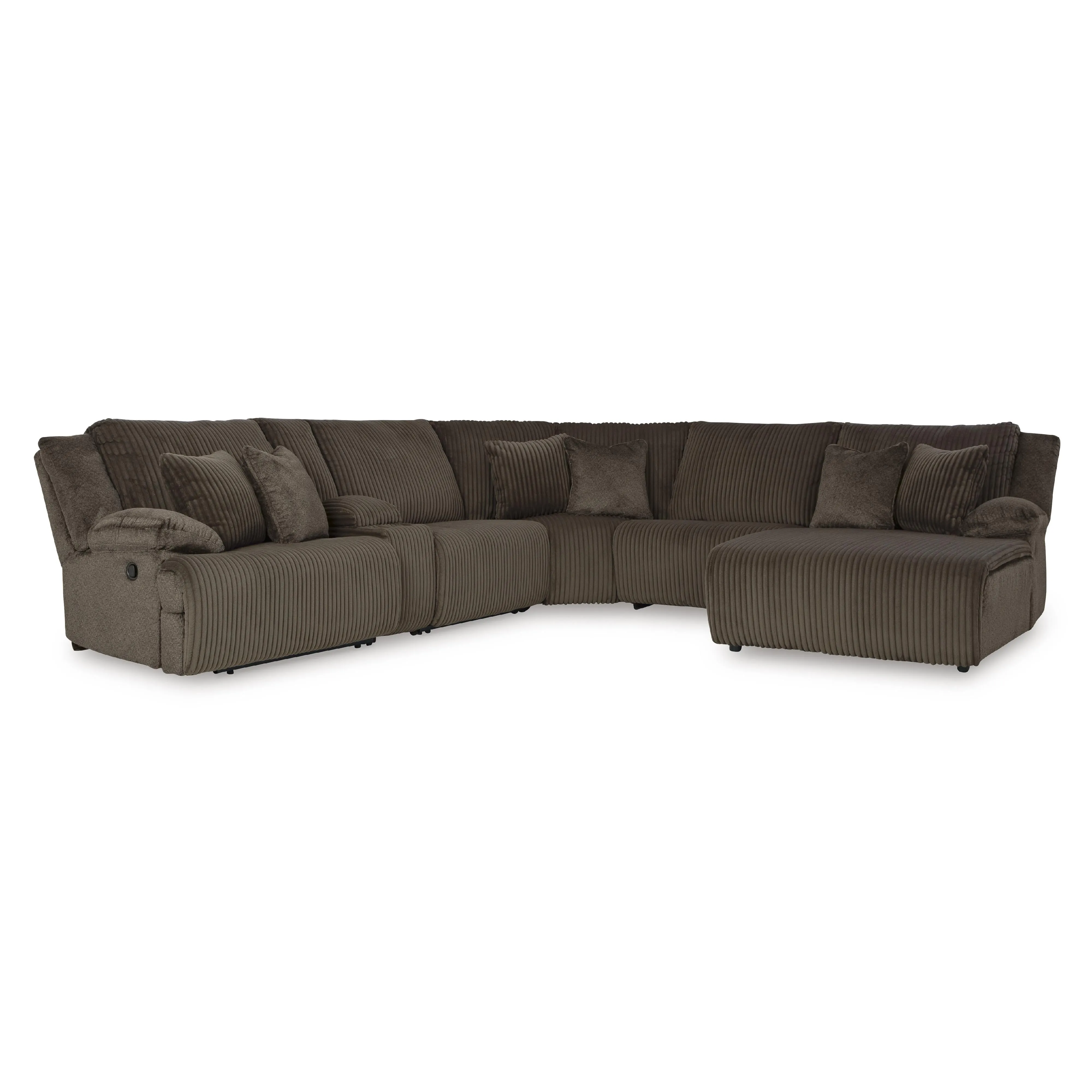 Signature Design by Ashley Top Tier Reclining Fabric 6 pc Sectional 9270540C/9270557C/9270519C/9270577C/9270546C/9270507C