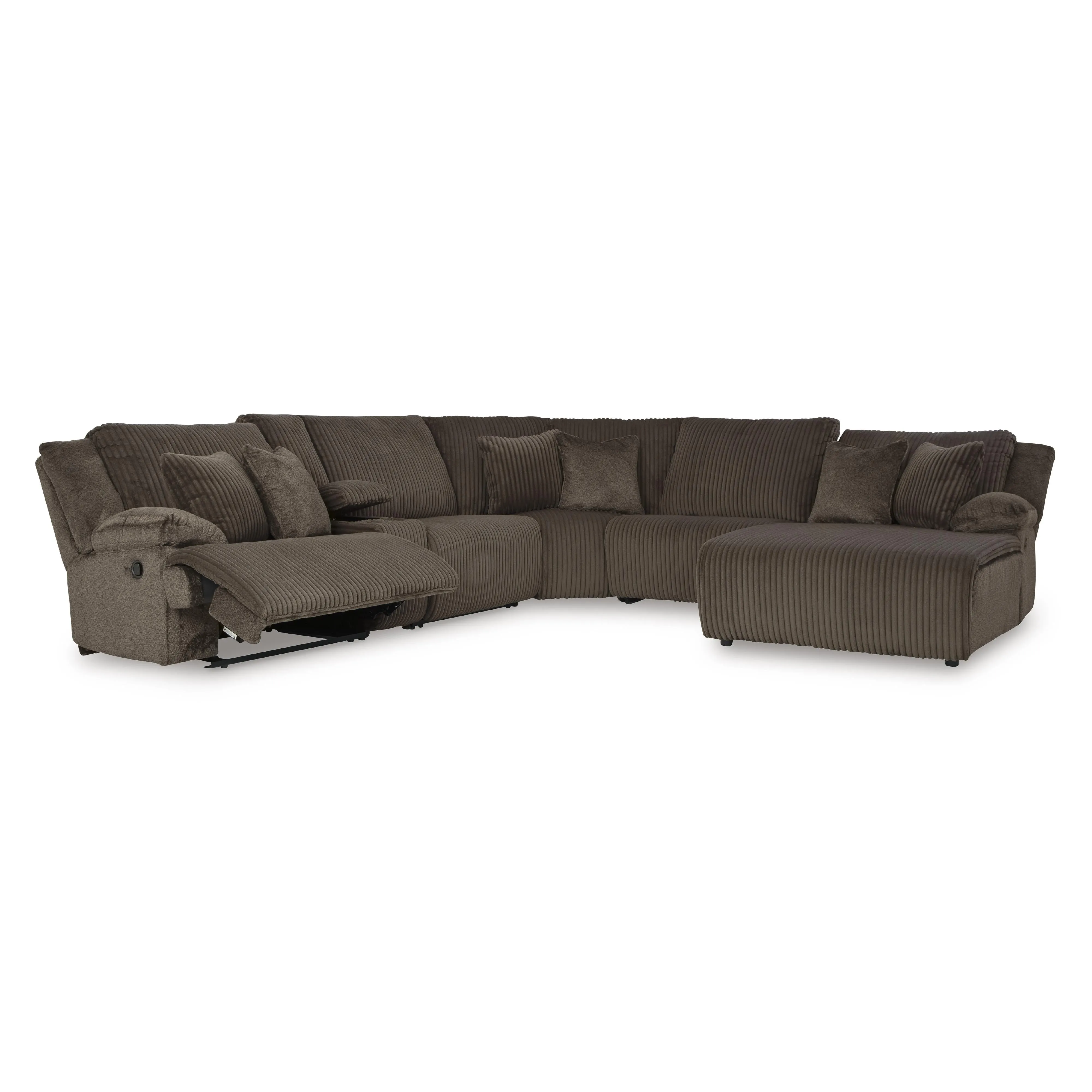 Signature Design by Ashley Top Tier Reclining Fabric 6 pc Sectional 9270540C/9270557C/9270519C/9270577C/9270546C/9270507C