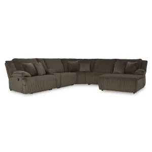 Signature Design by Ashley Top Tier Reclining Fabric 6 pc Sectional 9270540C/9270557C/9270519C/9270577C/9270546C/9270507C
