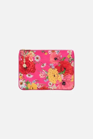SMALL CANVAS CLUTCH RAINBOW BODY