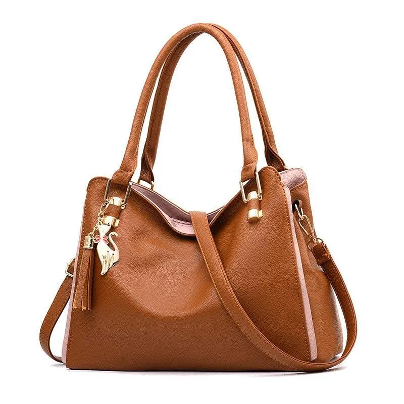 SMOOZA Women's Messenger Top-handle Bag
