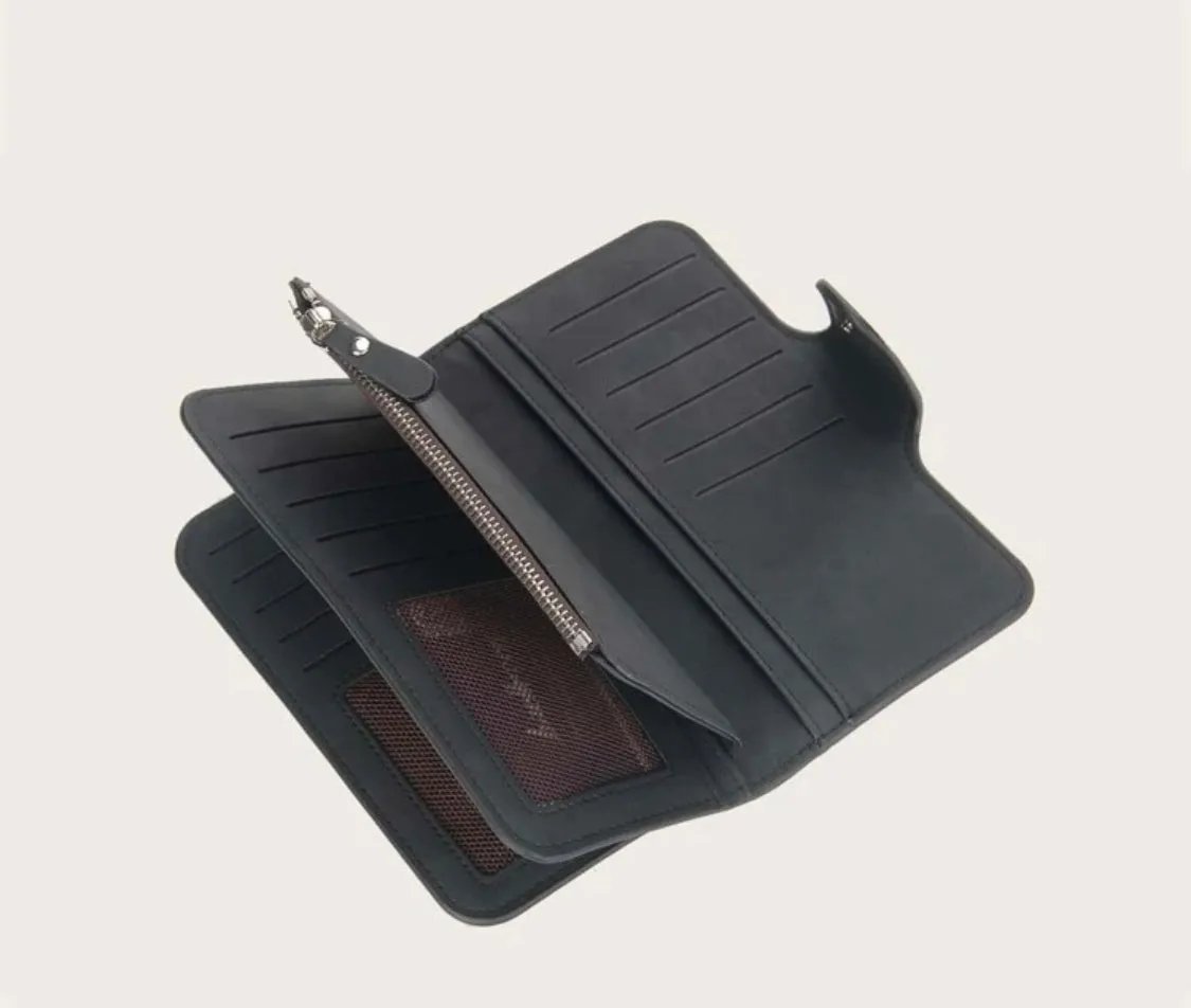 Suede Women Wallet