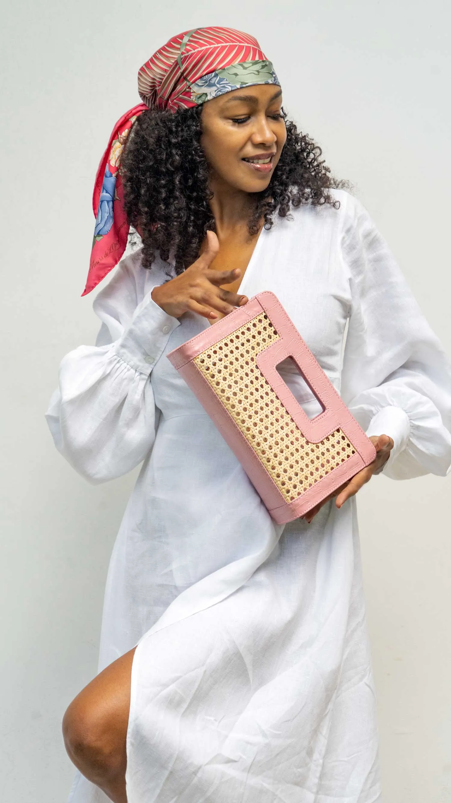 SUGAR CANE CLUTCH | BUBBLE GUM