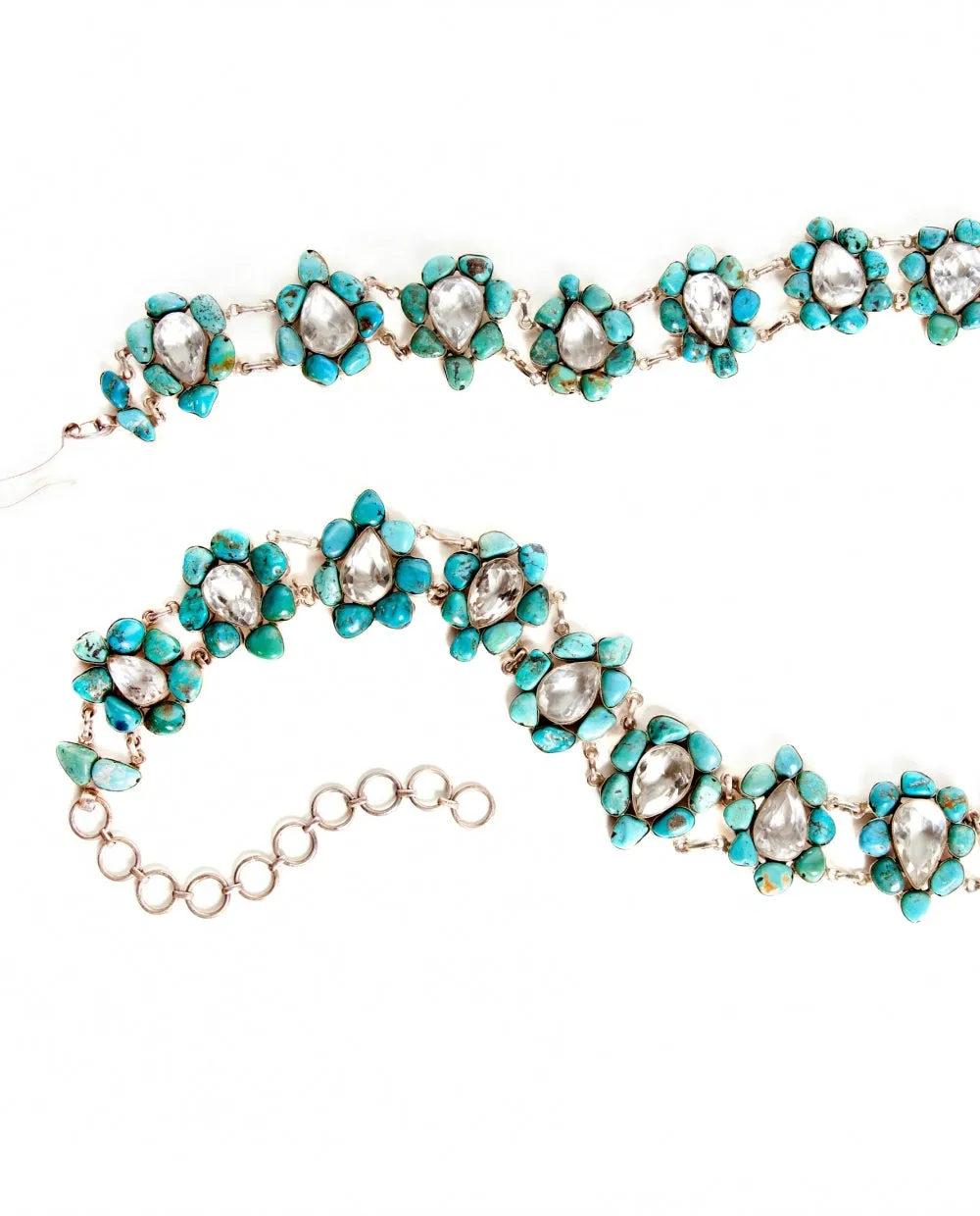 TANGLED UP IN BLUE GEMSTONE BELT