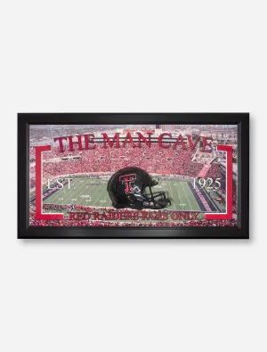 Texas Tech Football Man Cave Frame
