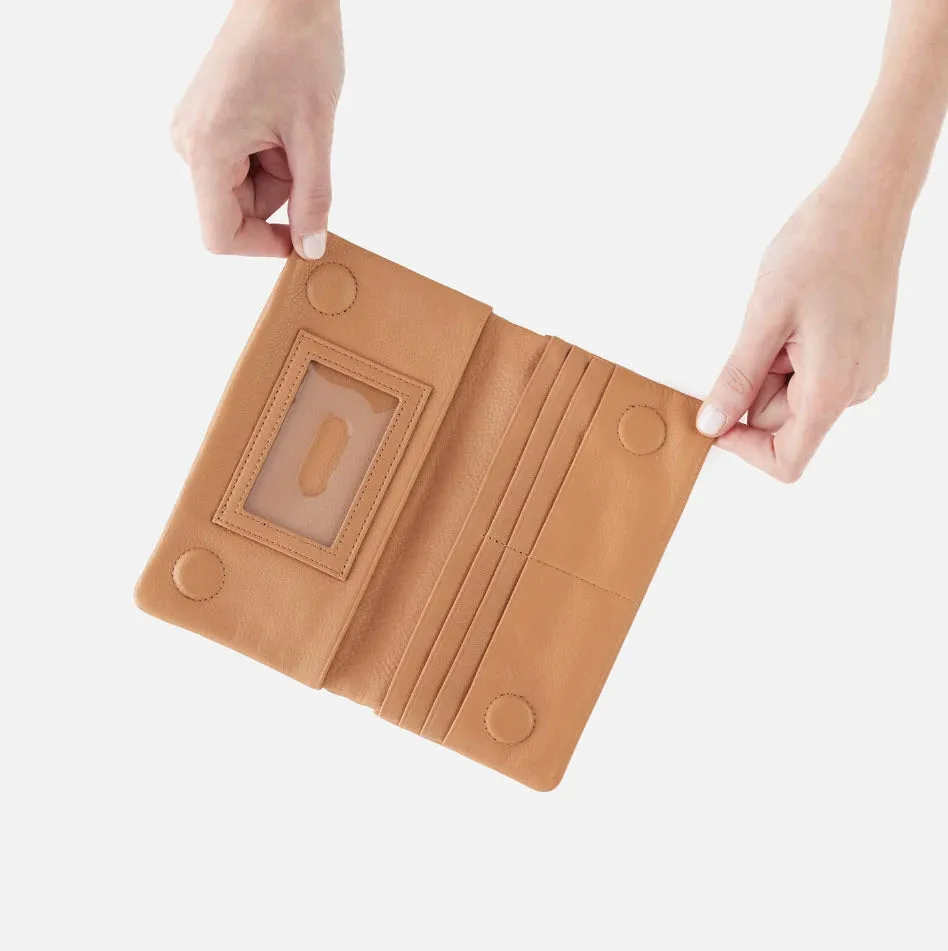 The Lumen Bifold Wallet in Sand