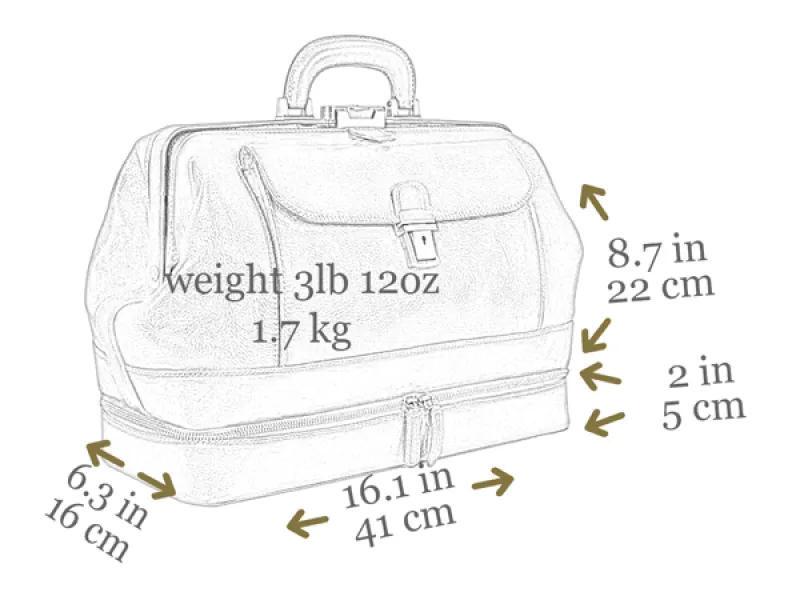 The Master and Margarita - Large Leather Doctor Bag